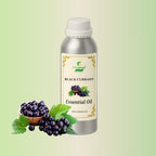 Black Currant Essential Oil in aluminum bottle by CitSpray. Botanical oil packaging.