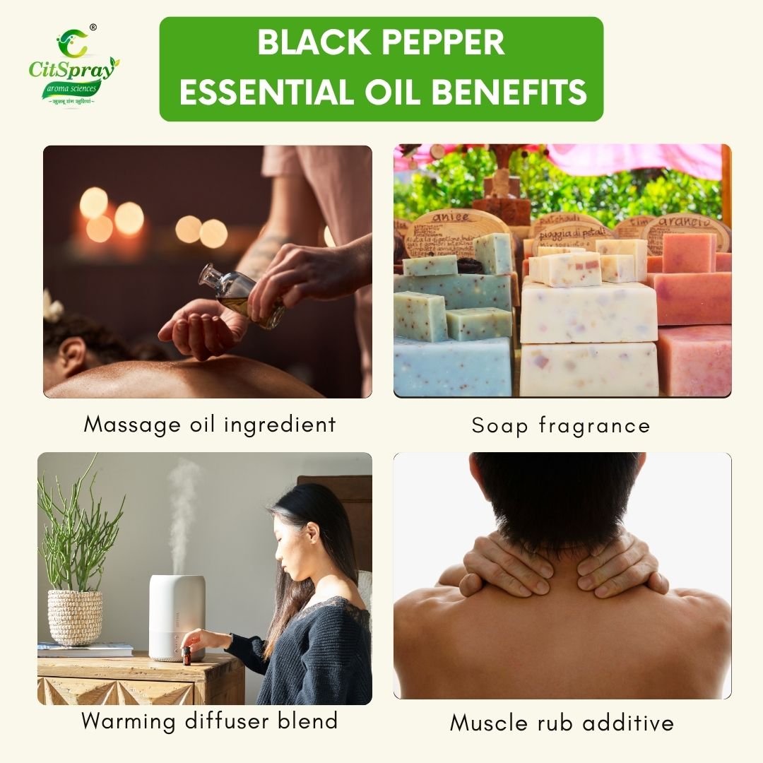 Black Pepper Essential Oil – Muscle Relief