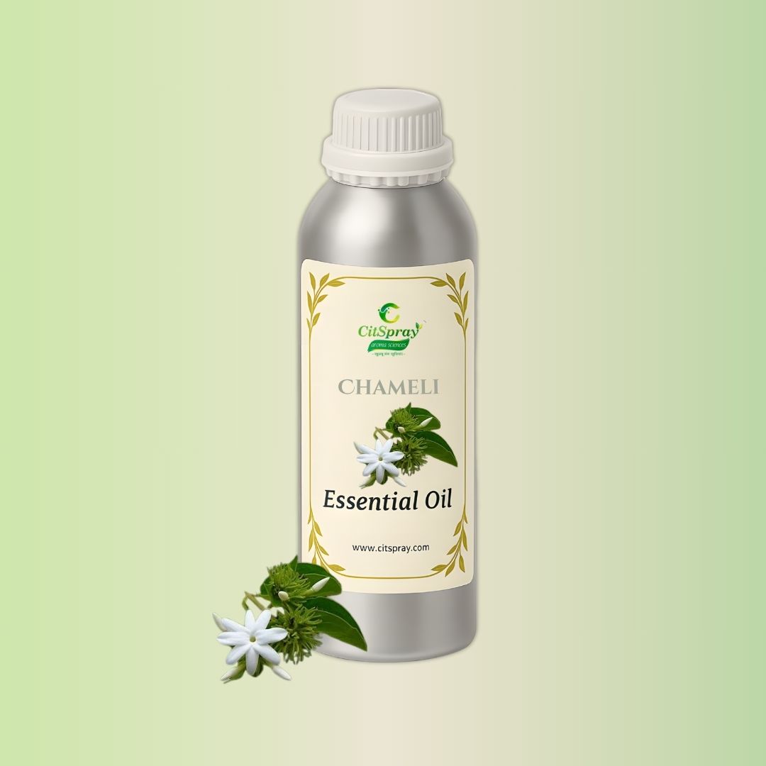 CitSpray Chameli Essential Oil: Aluminium bottle. Jasmine oil.