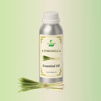 Citronella Essential Oil in aluminium bottle by CitSpray. Natural insect repellent.