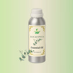 Eucalyptus Essential Oil in aluminum bottle. CitSpray label.