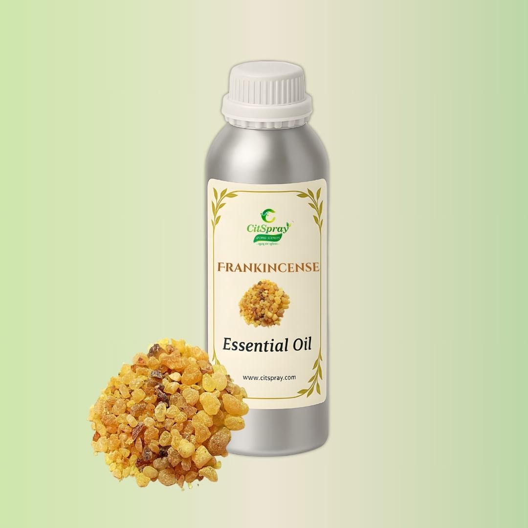 Frankincense Essential Oil in aluminium bottle, CitSpray.