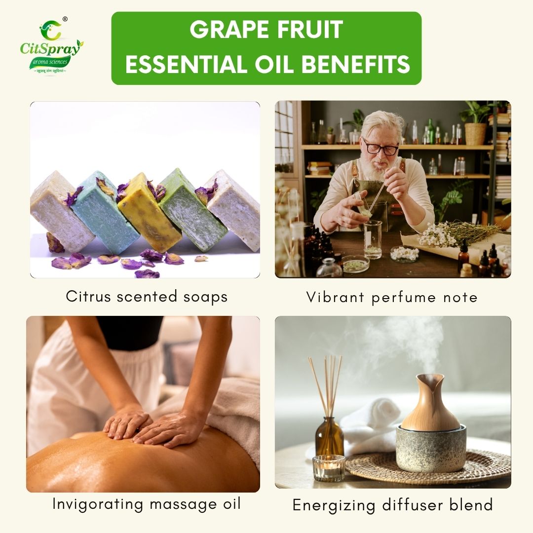 Grape Fruit Essential Oil – Refreshing Aroma