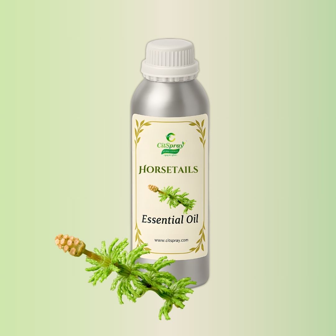 CitSpray Horse Tail Essential Oil in aluminium bottle.