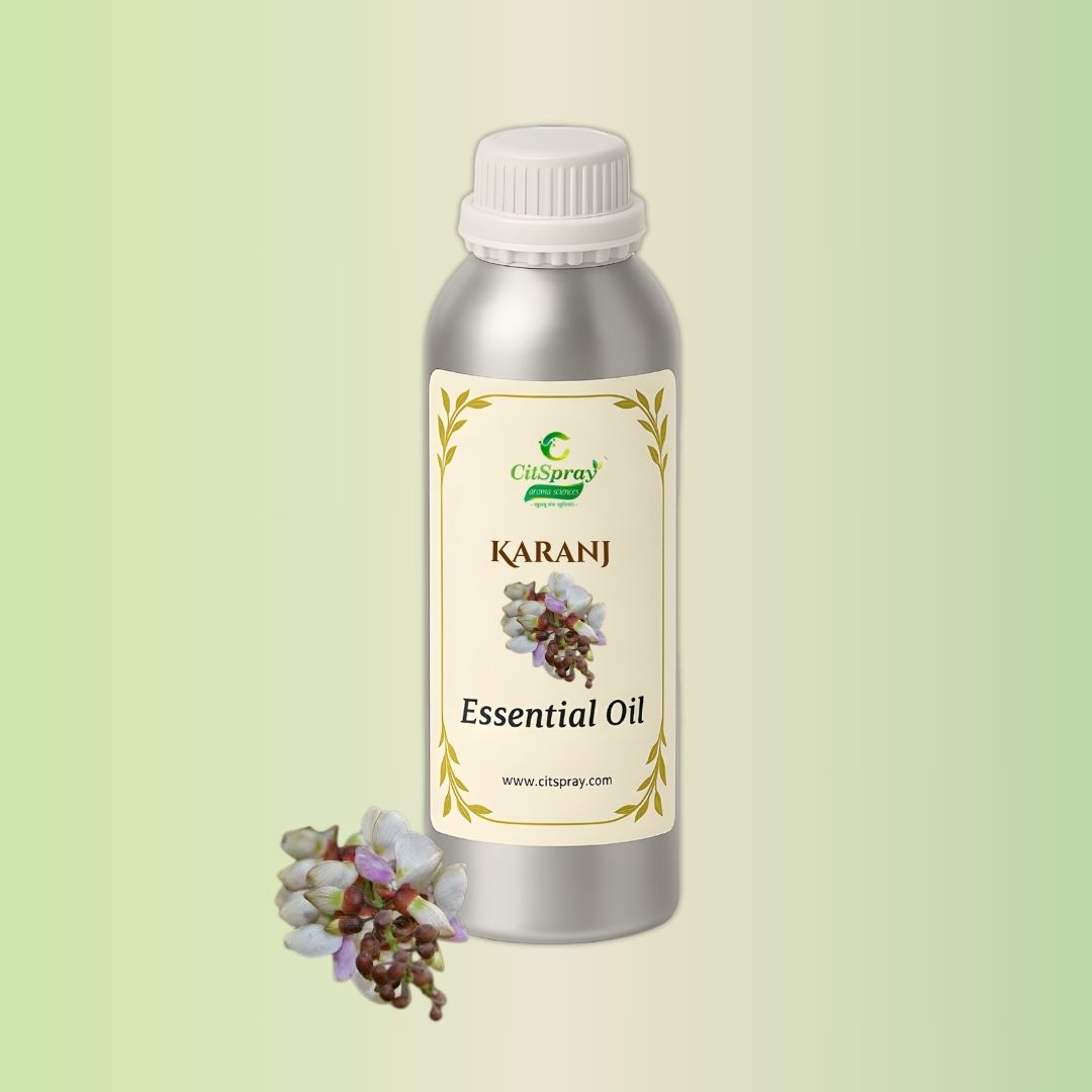 Karanj Essential Oil by CitSpray. Aluminium bottle.