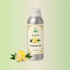 Lemon Essential Oil in aluminum CitSpray bottle.
