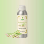 Lemongrass Essential Oil in CitSpray aluminum bottle. Natural oil extract.