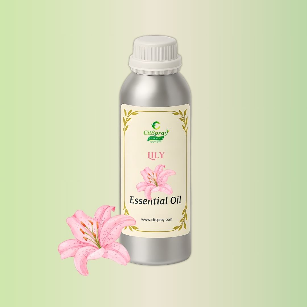 Lily Essential Oil in CitSpray aluminium bottle.