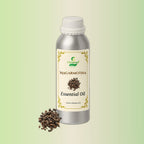 Nagarmotha Essential Oil in aluminum bottle, CitSpray. Image of Cyperus scariosus oil.