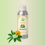 Neroli Essential Oil in CitSpray aluminum bottle. Citrus aurantium flower oil.