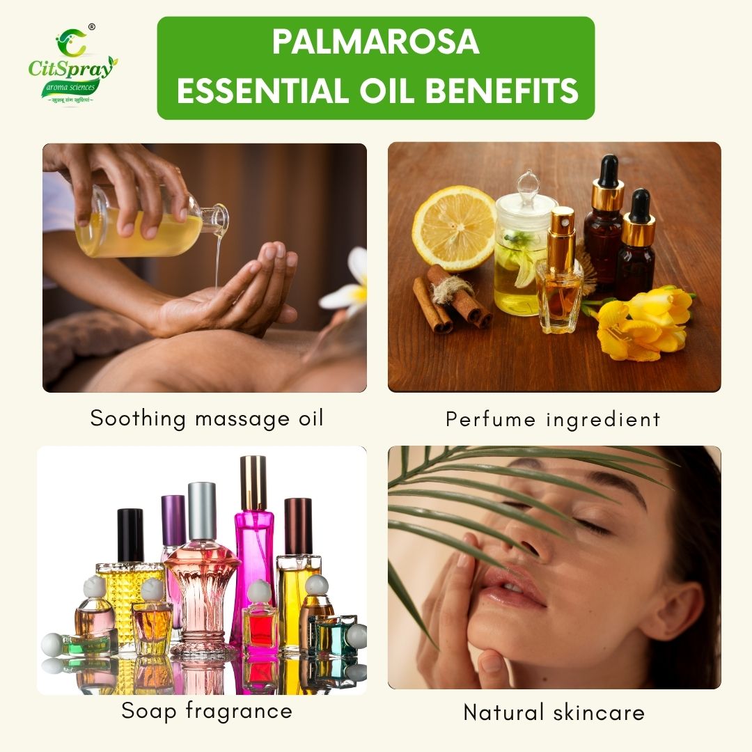 Palmarosa Essential Oil – Skin Hydration