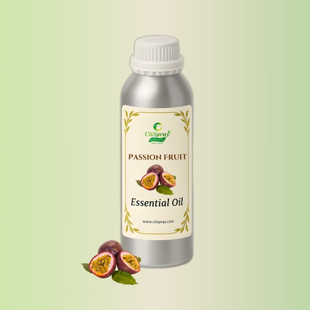 CitSpray Passion Fruit Essential Oil in aluminium bottle. Natural aroma.