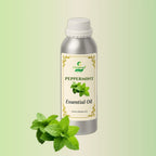 Peppermint Essential Oil in aluminium bottle, CitSpray label.