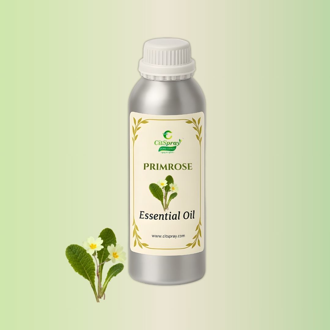 Primrose Essential Oil in CitSpray aluminium bottle.