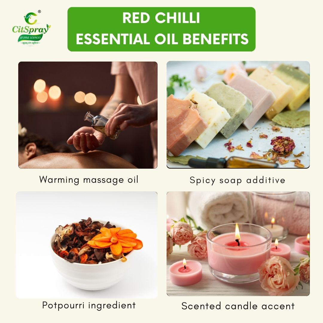 Red chilli Essential Oil – Invigorating