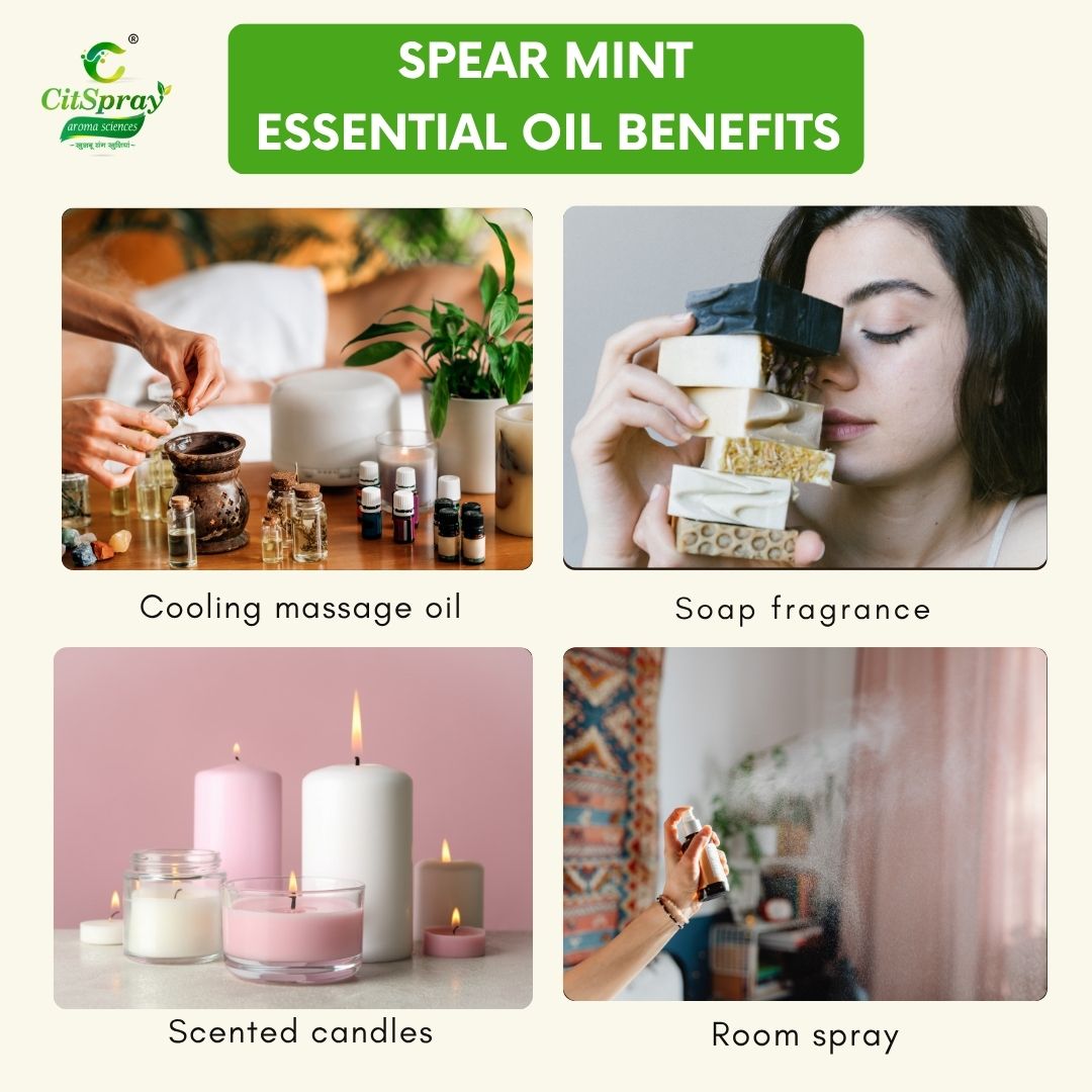 Spear Mint Essential Oil – Refreshing