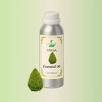 Thuja Essential Oil in aluminum bottle, CitSpray. Natural botanical product.