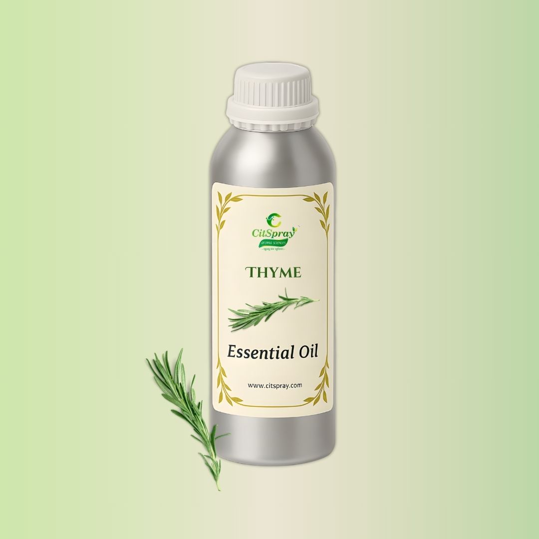 Thyme Essential Oil by CitSpray. Aluminium bottle.
