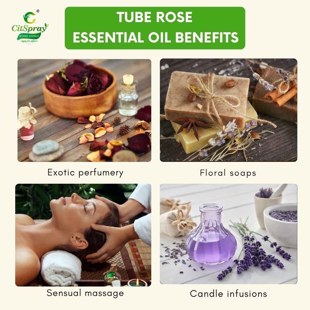 Tube Rose Essential Oil – Sensual Aroma