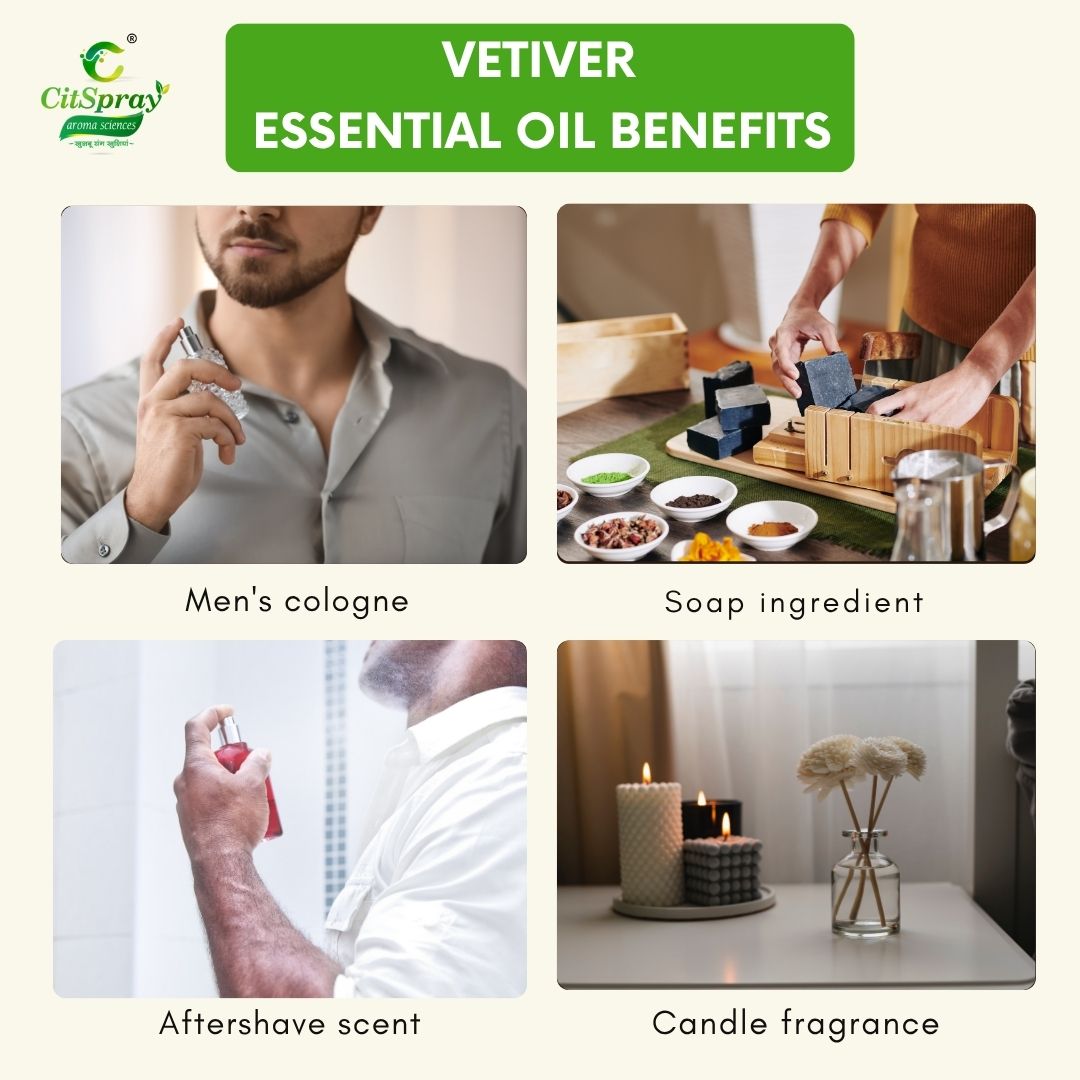 Vetiver Essential Oil – Grounding Aroma