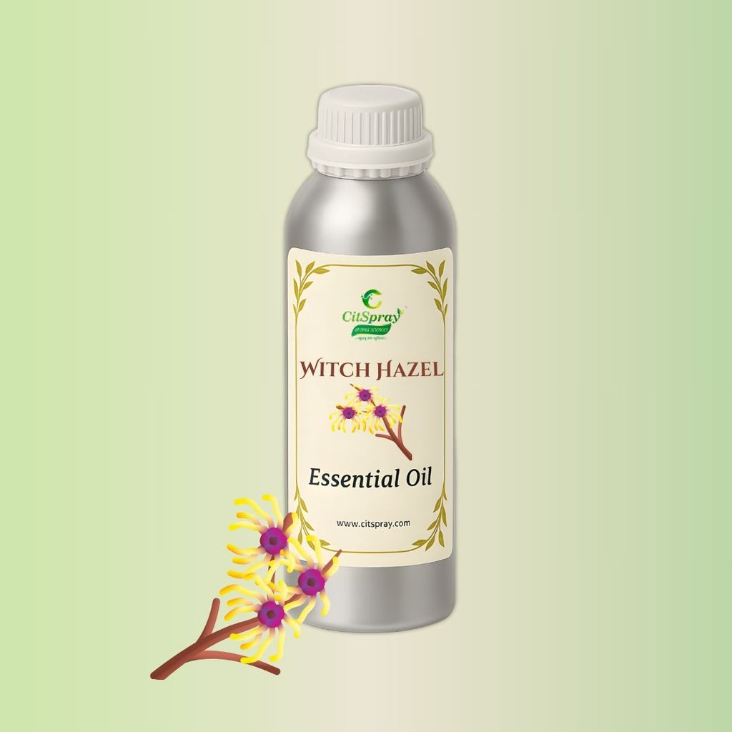 Witch Hazel Essential Oil by CitSpray. Aluminium bottle.