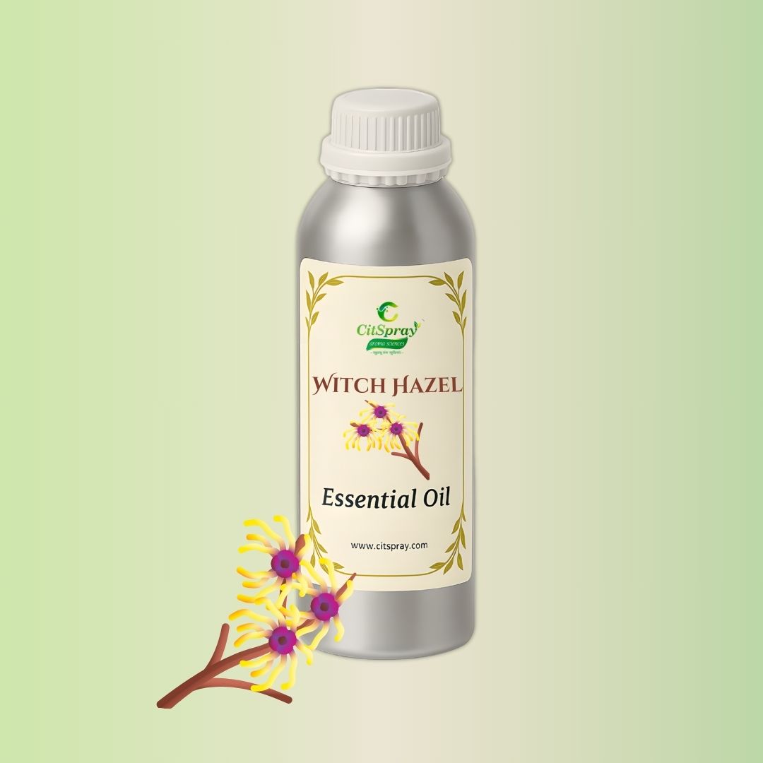 Witch Hazel Essential Oil by CitSpray. Aluminium bottle.
